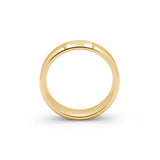 mens gold tungsten wedding band