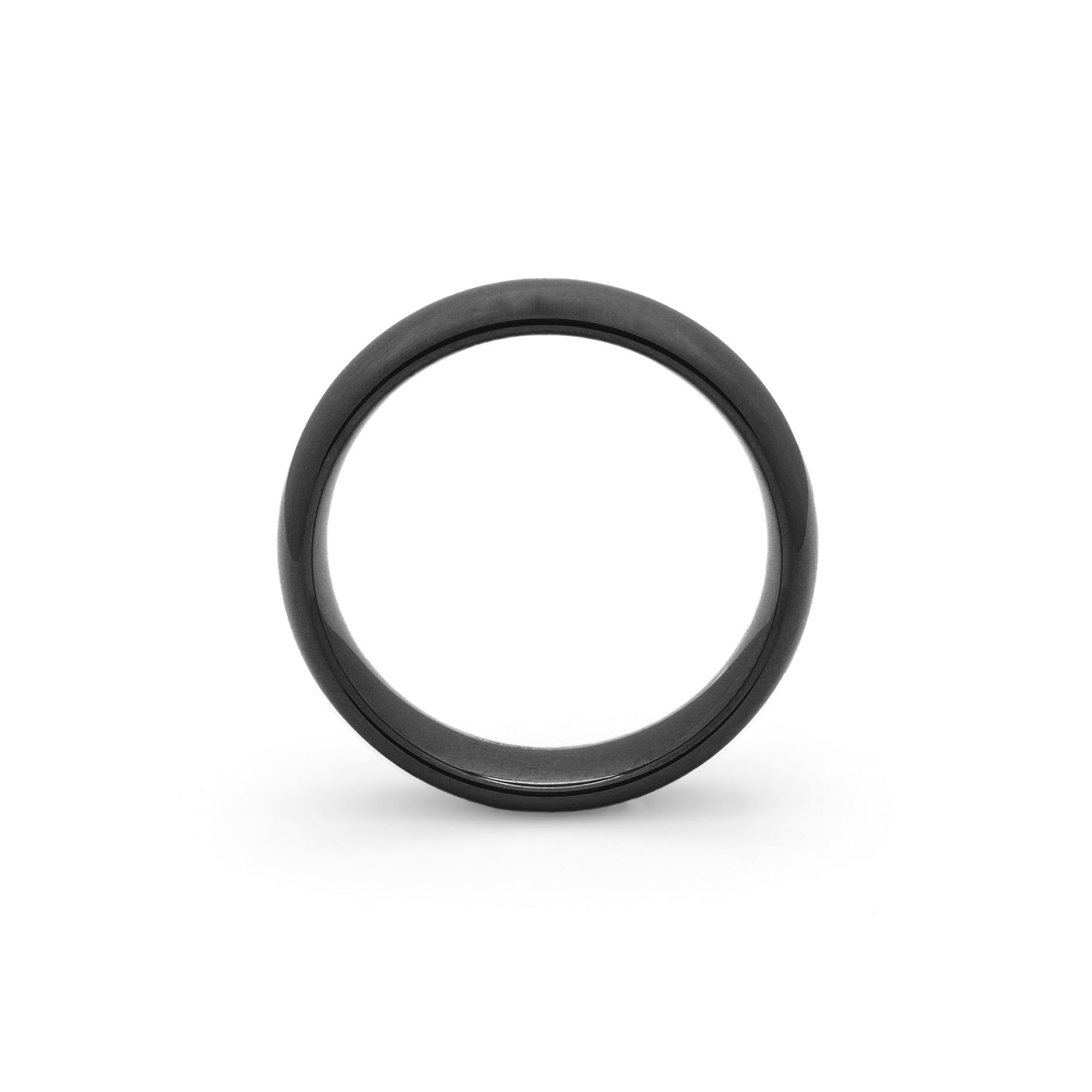 black wedding ring for men