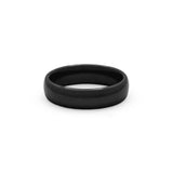 black wedding rings for him