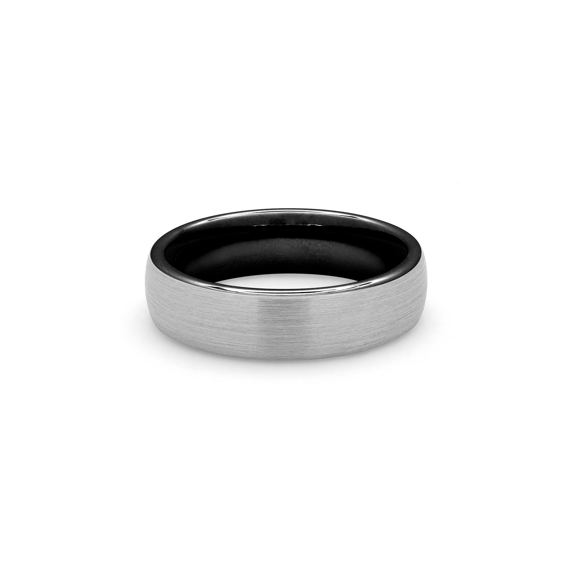 tungsten mens ring black