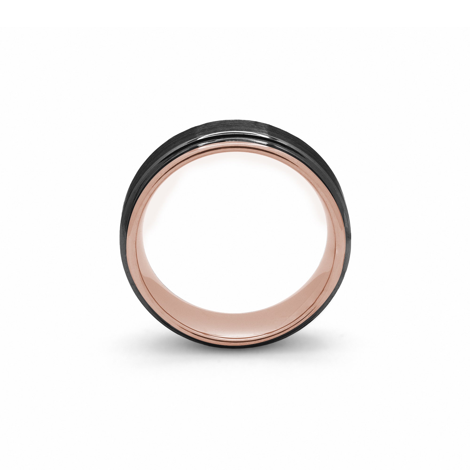 dark tungsten wedding band