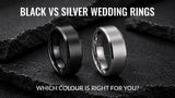 Black vs Silver Wedding Rings: Which Colour Is Right for You?