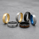 6mm Tungsten Rings