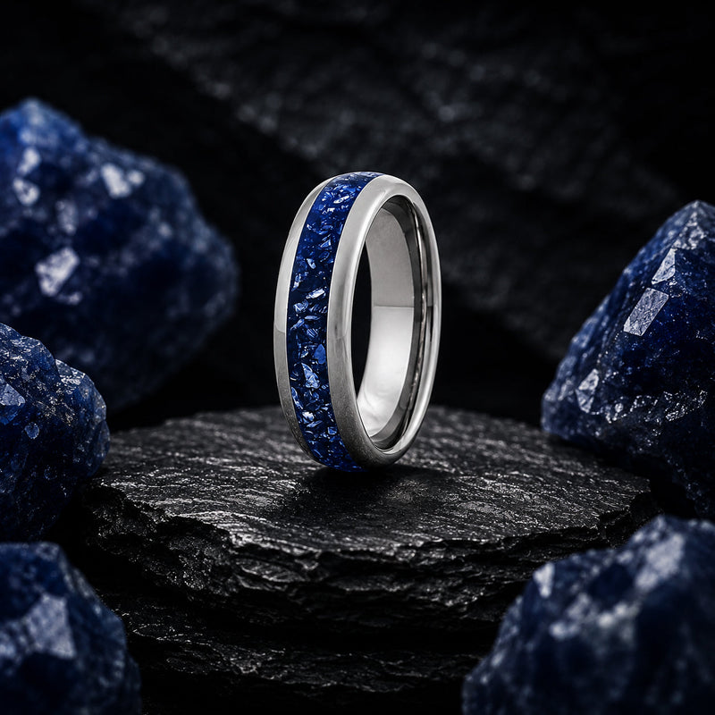 sapphire wedding ring collection image