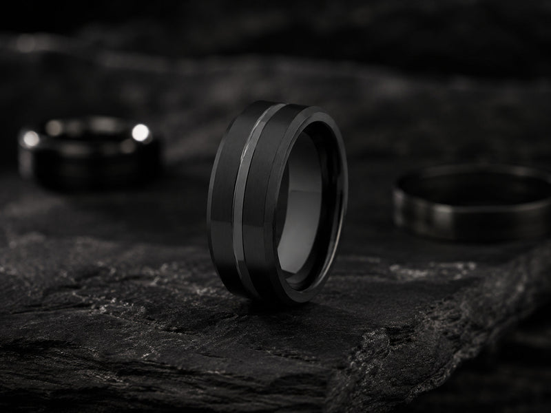 Groove Wedding Rings