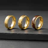 Gold Tungsten Rings