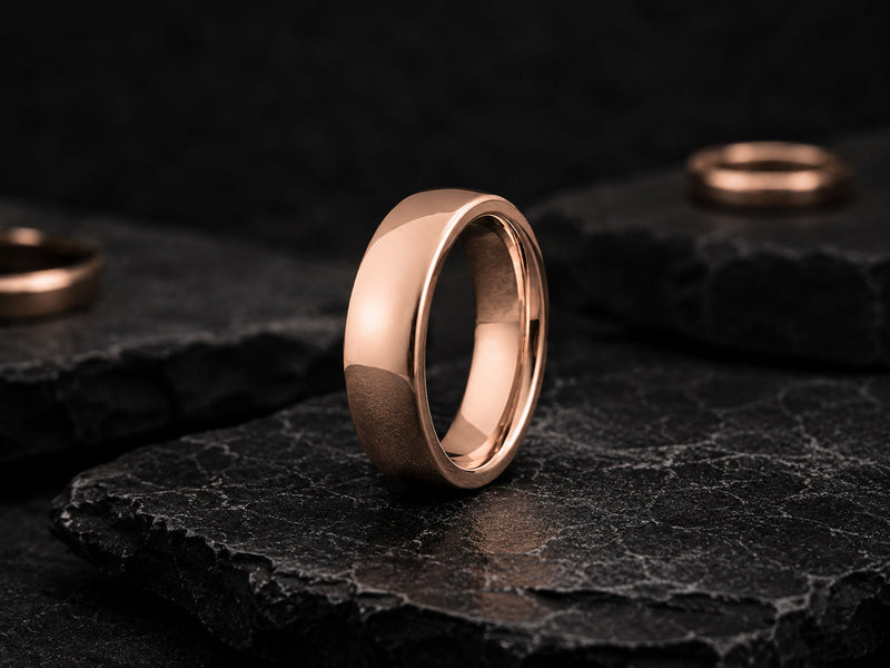 Rose Gold Rings for Men