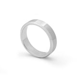 simple wedding band for men