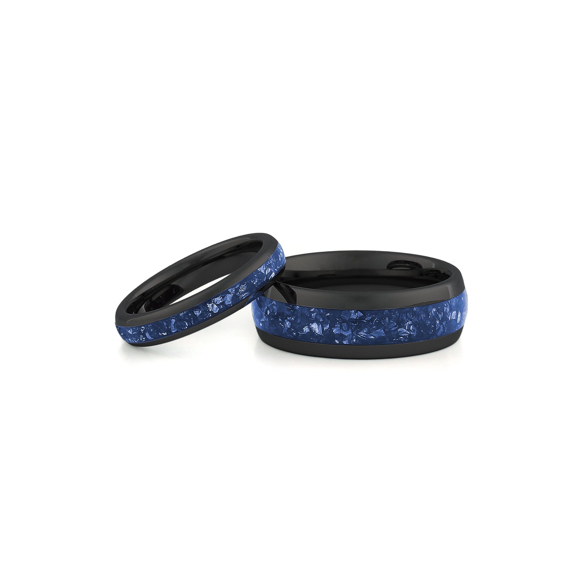 his hers sapphire wedding rings