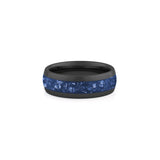 blue tungsten ring 8mm