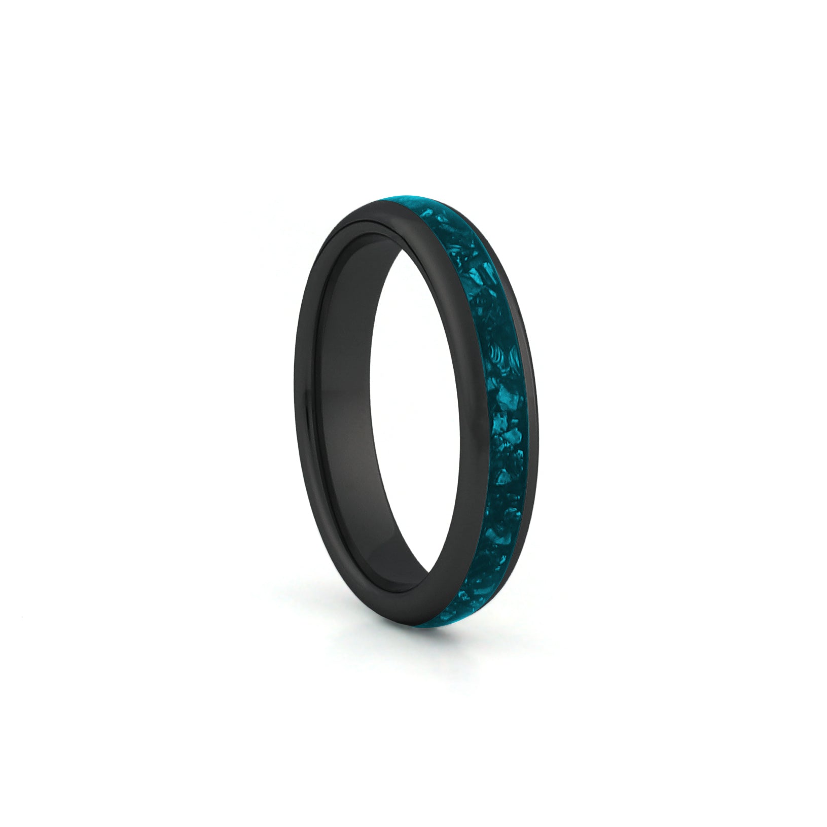 womens turquoise wedding ring black