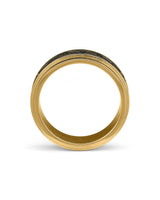 celtic knot spinner ring gold rotating band