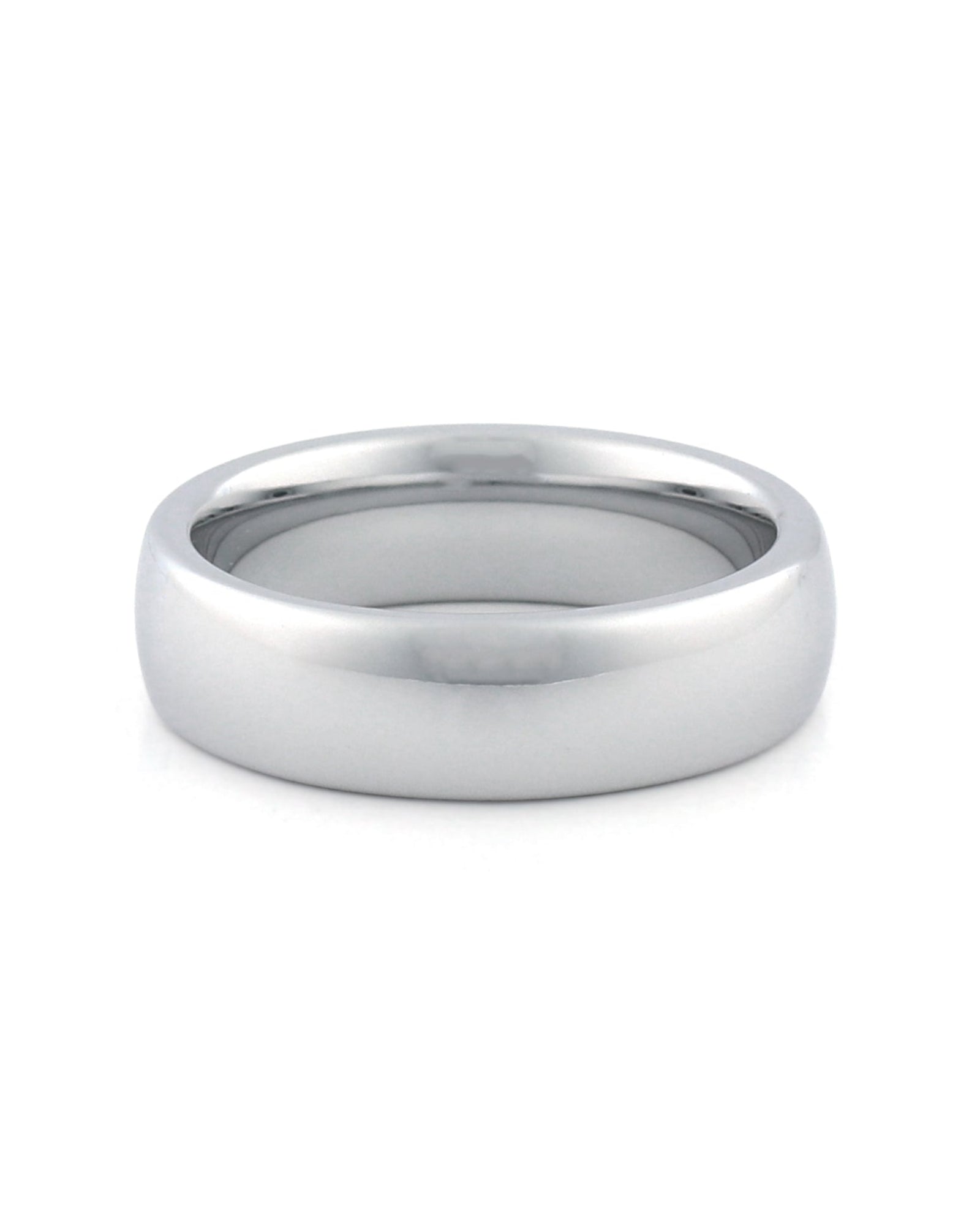 mens tungsten wedding band 6mm polished