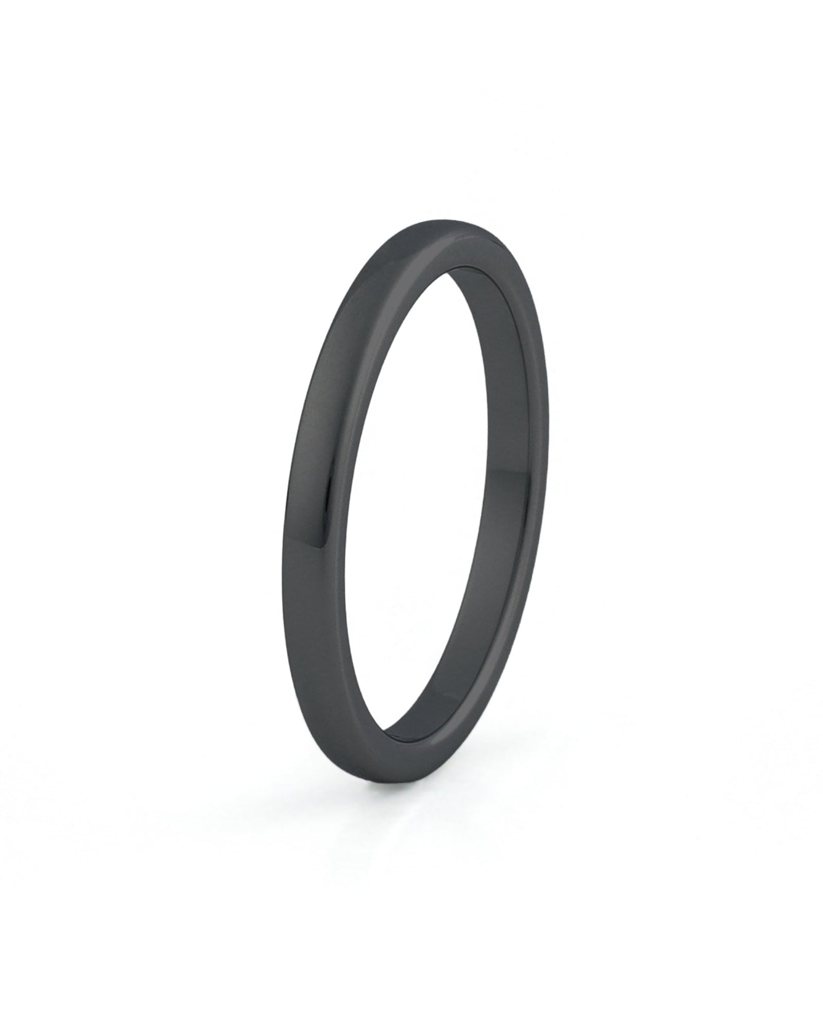 womens tungsten wedding ring 2mm polished