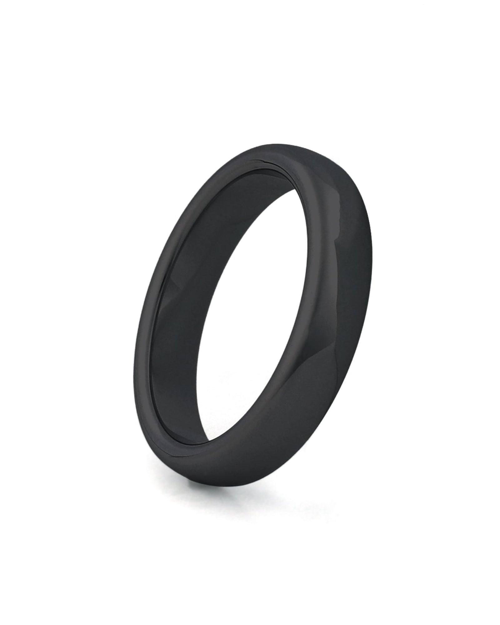 slim comfort fit tungsten ring