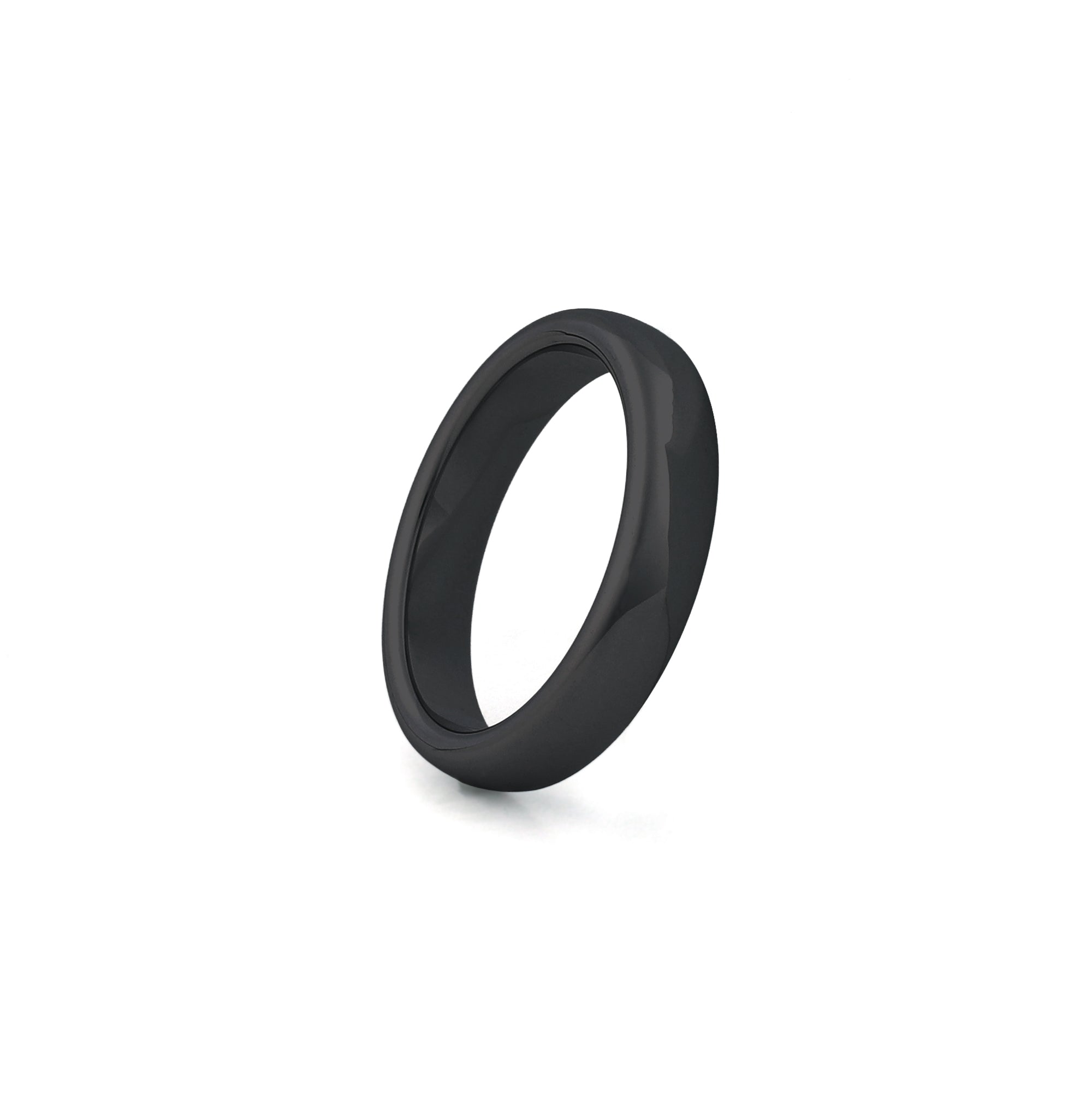 slim comfort fit tungsten ring
