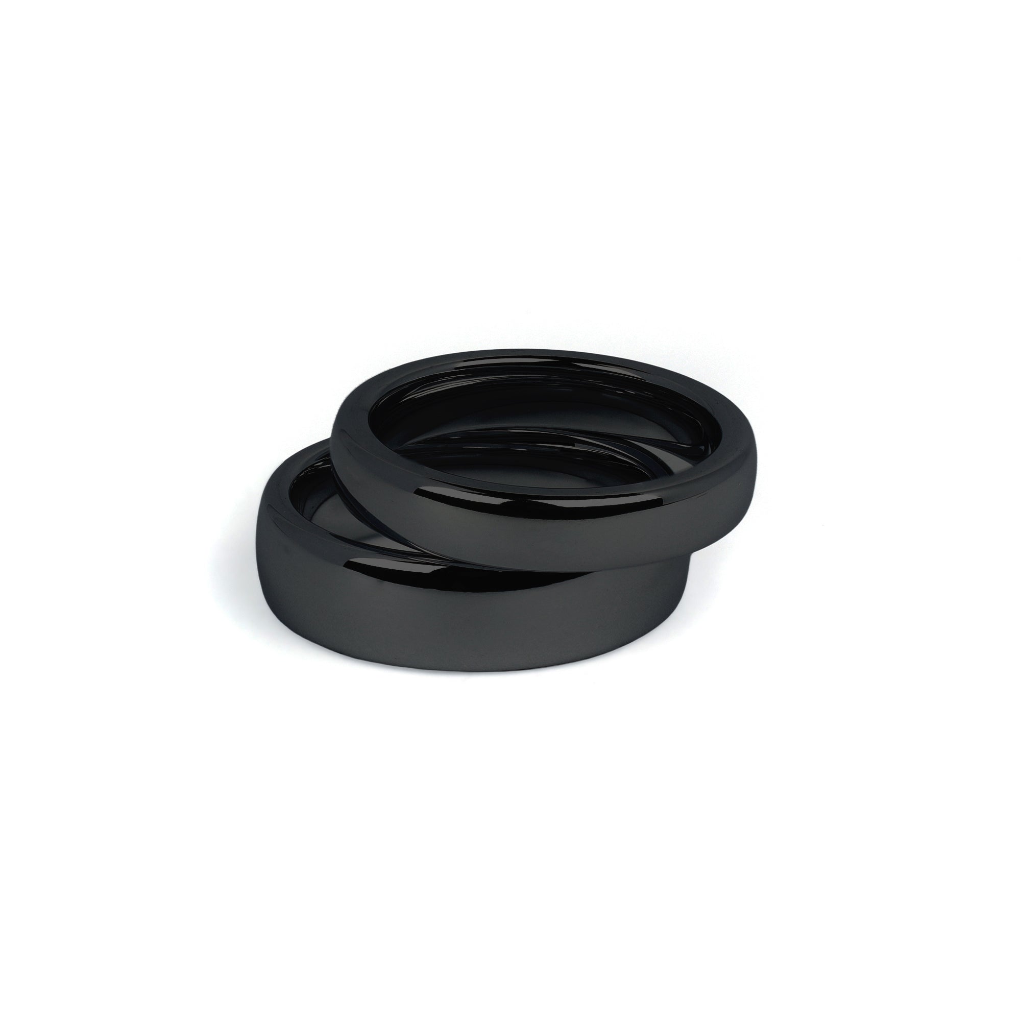 matching black tungsten wedding bands for couples