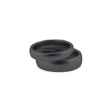 matching black tungsten wedding bands for couples