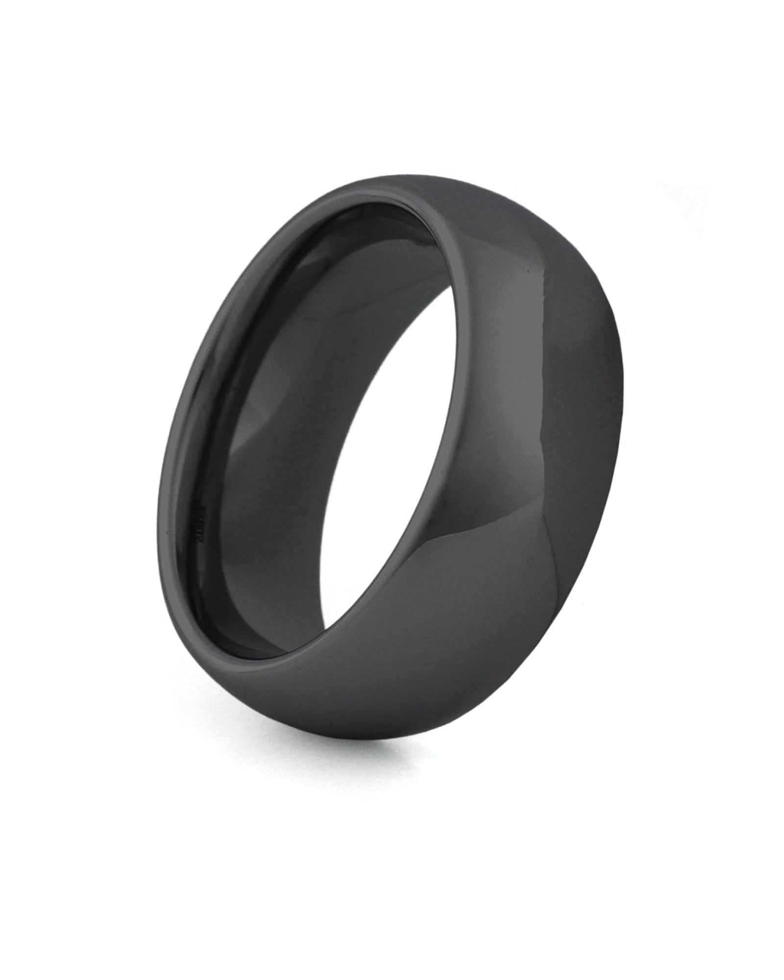 wide tungsten wedding ring for men