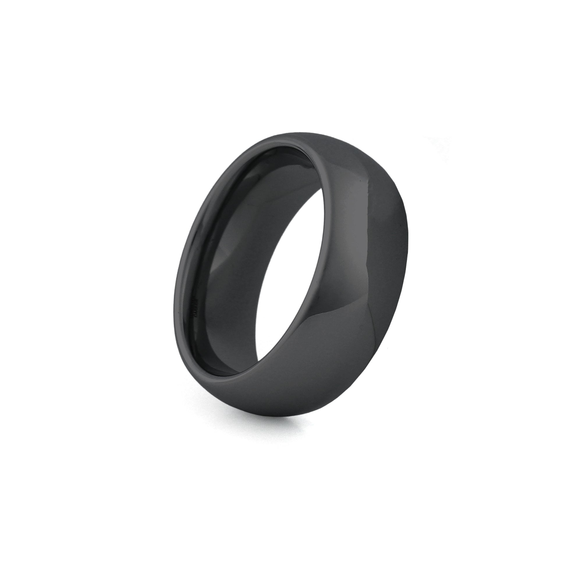 wide tungsten wedding ring for men