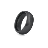 wide tungsten wedding ring for men