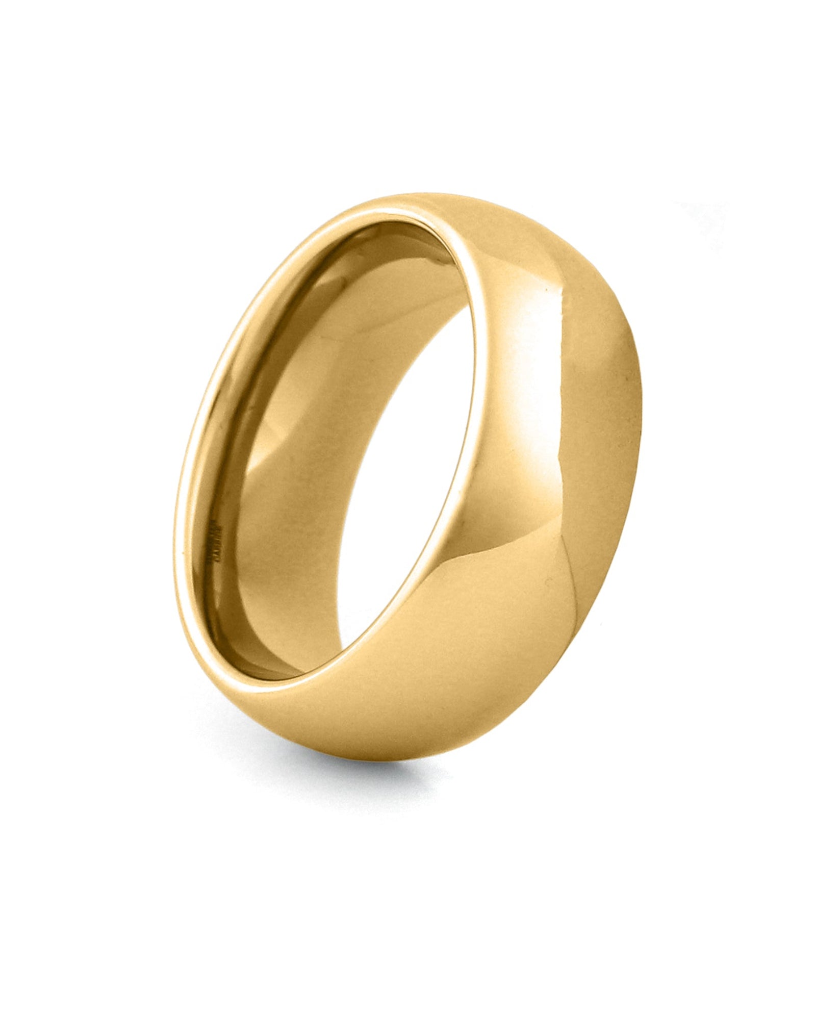 wide tungsten wedding ring for men