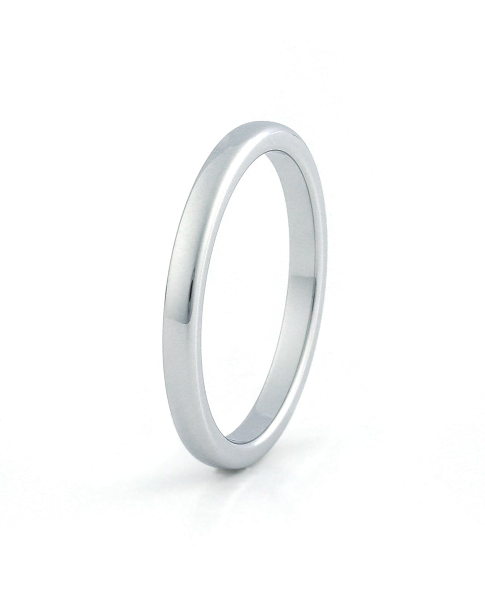 womens tungsten wedding ring 2mm polished