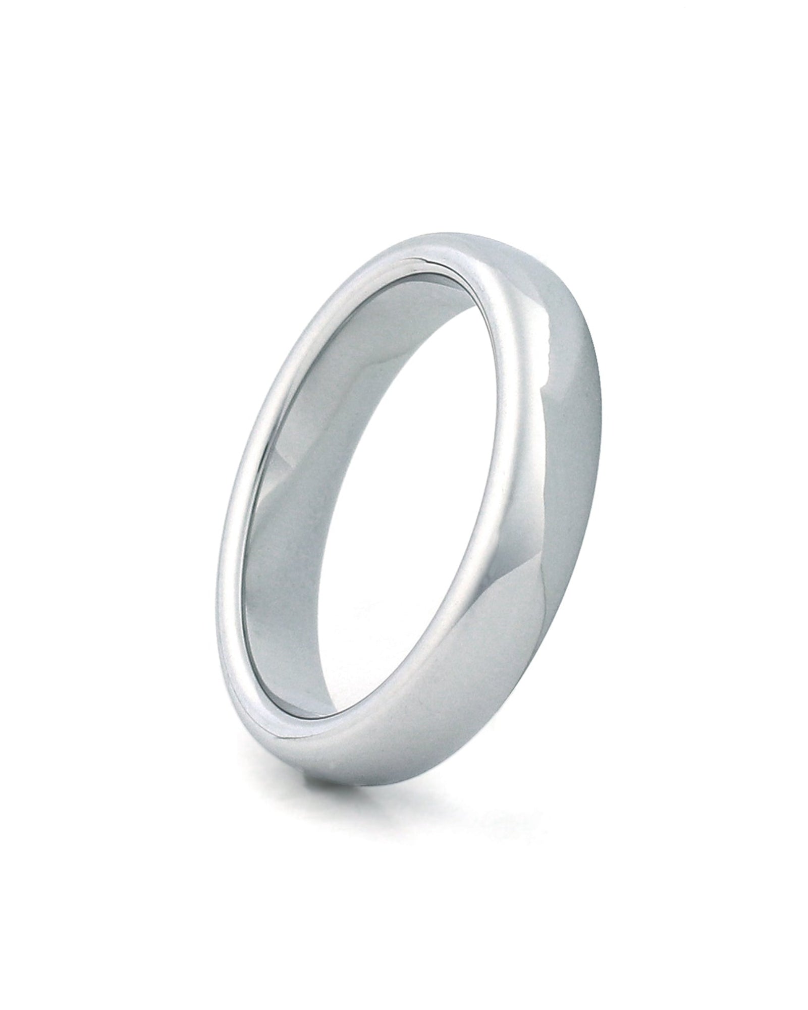 slim comfort fit tungsten ring