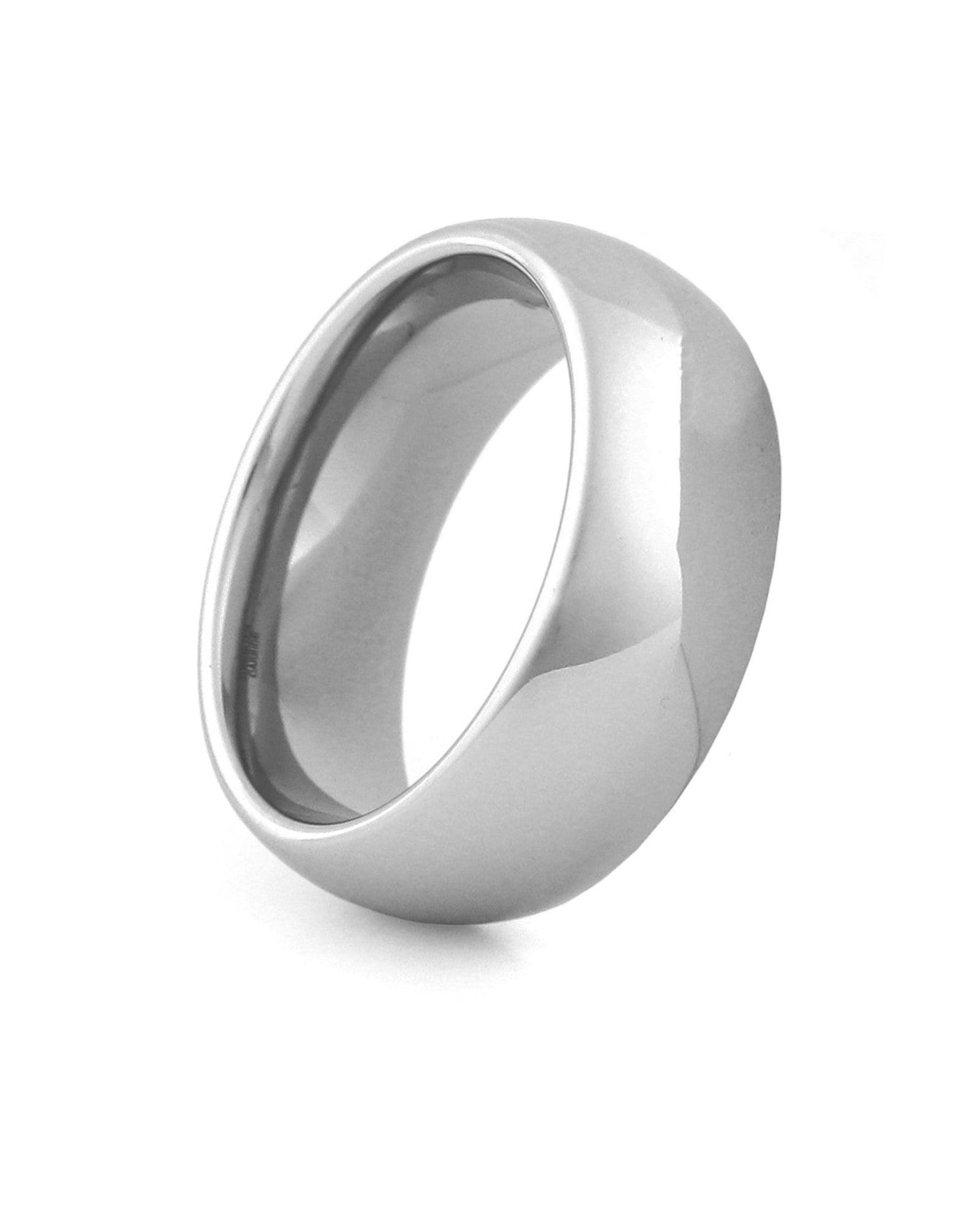 wide tungsten wedding ring for men