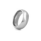 wide tungsten wedding ring for men