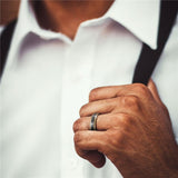 tungsten male wedding bands