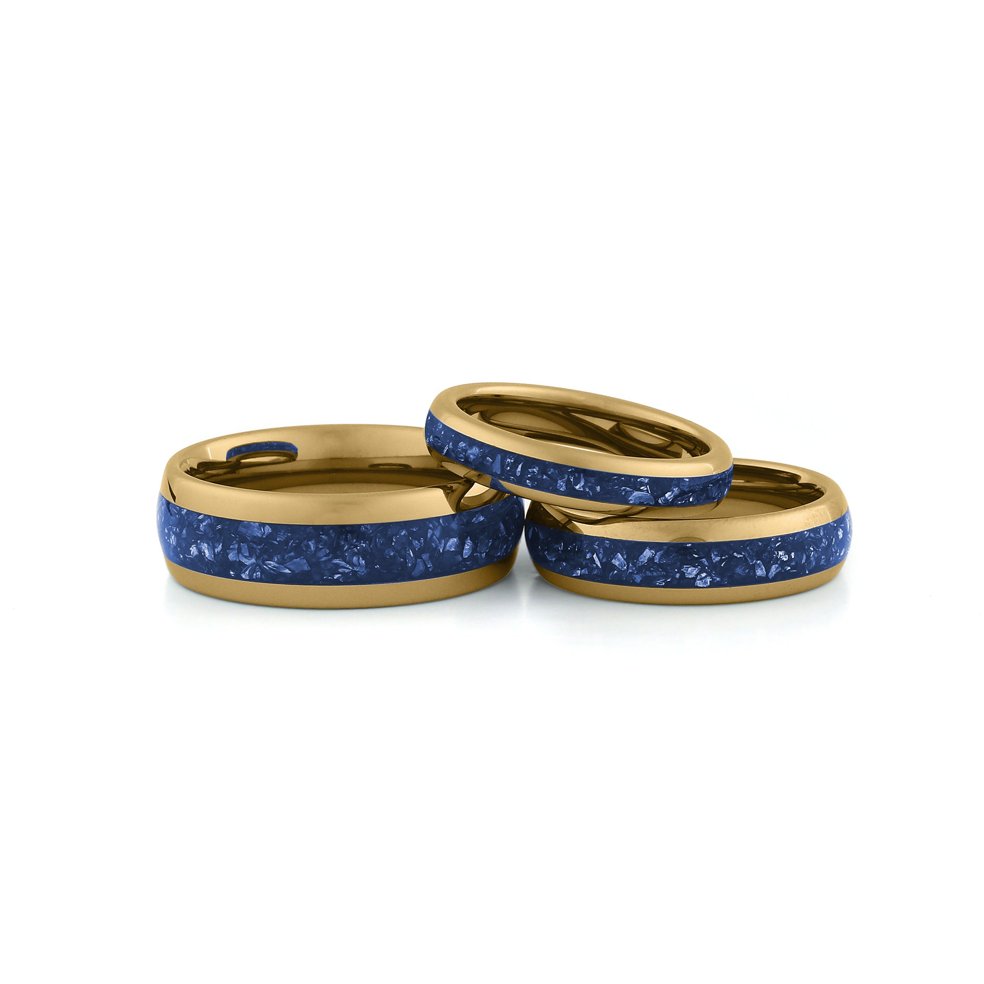his hers sapphire wedding rings