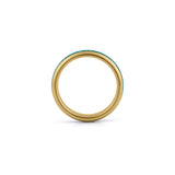thin turquoise ring gold tungsten band