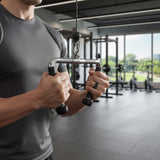 black silicone 8mm beveled wedding ring