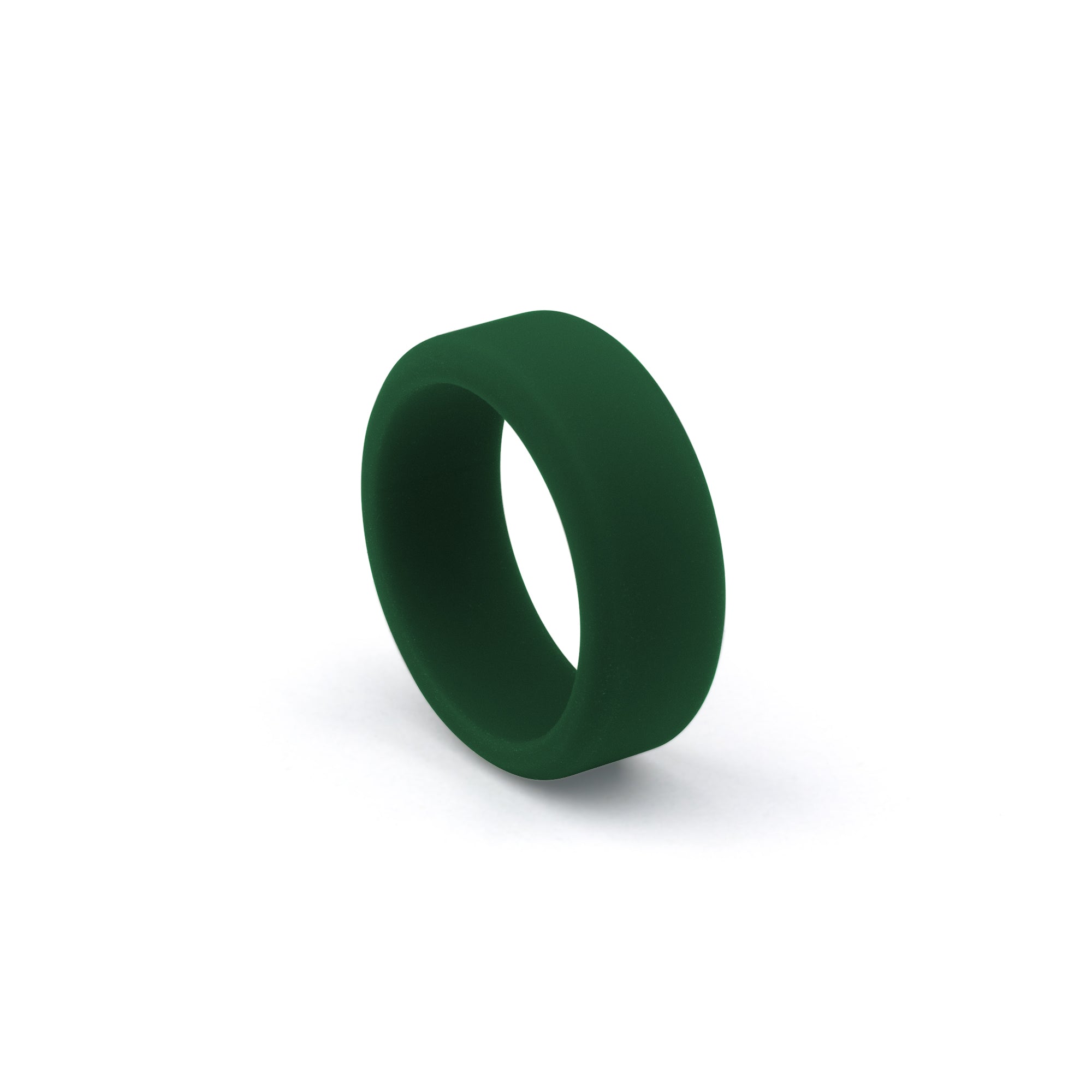 green silicone wedding ring for men