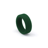 green silicone wedding ring for men