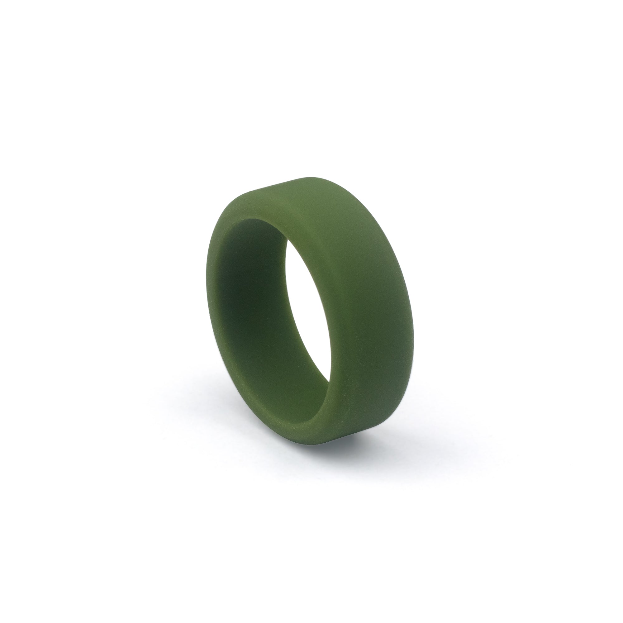 khaki rubber wedding band