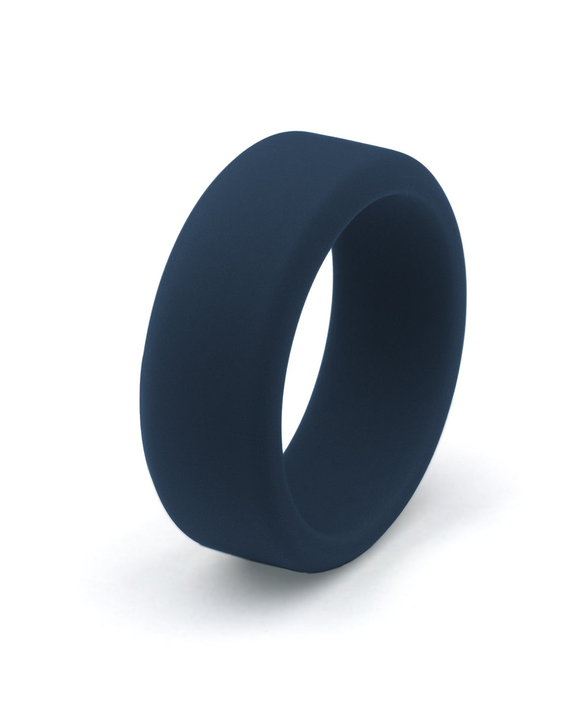 navy silicone ring 8mm