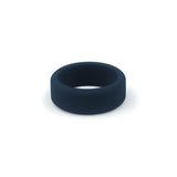 men's rubber wedding band navy