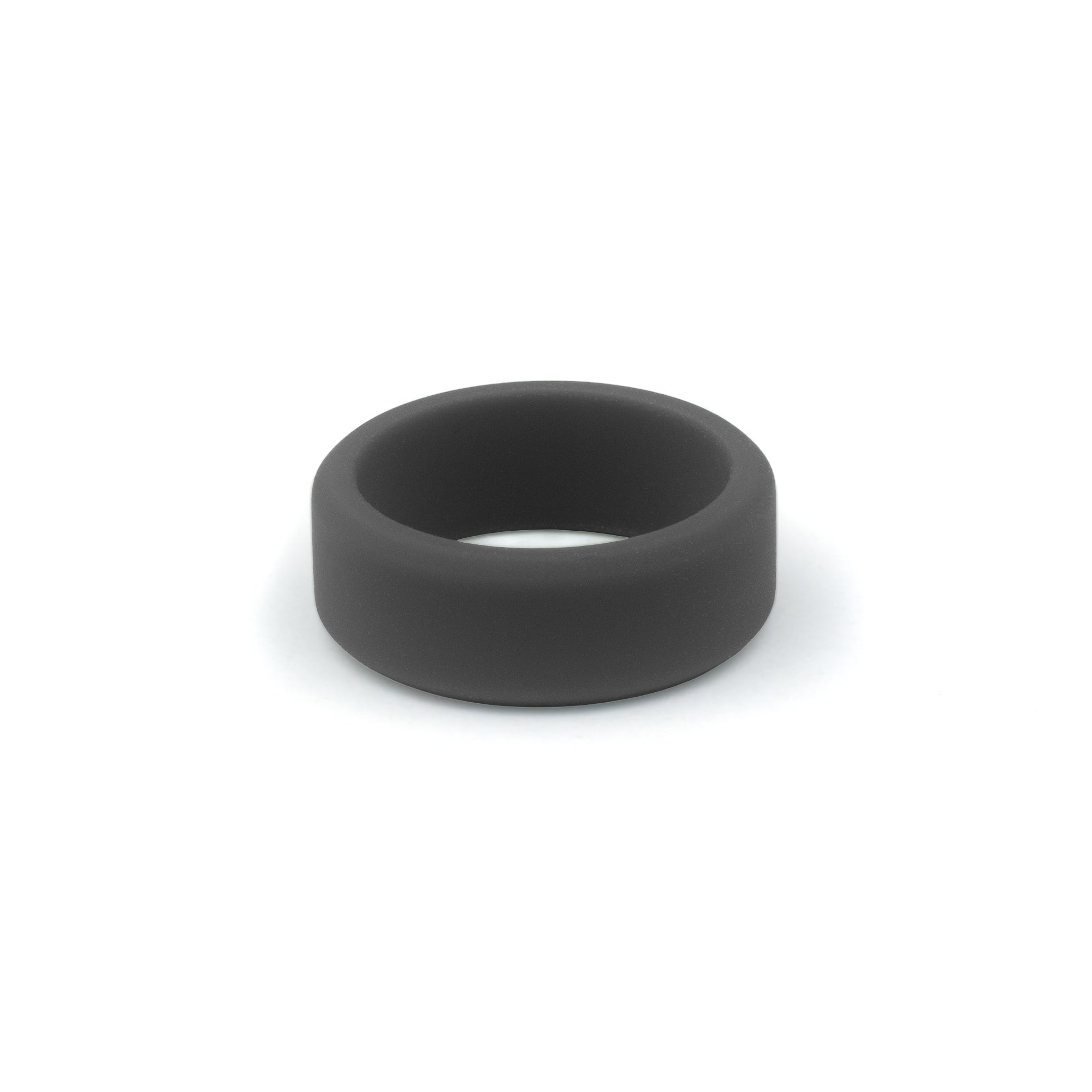 slate grey blue silicone wedding ring