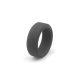 slate silicone ring 8mm