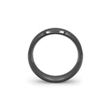 black titanium engagement band