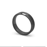 black titanium wedding rings