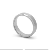 mens titanium engagement ring