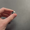 Ridge - Gunmetal Grey Mens Wedding Band