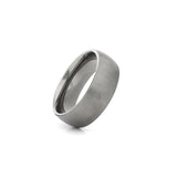 wide titanium wedding ring for men