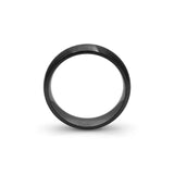 black titanium mens ring