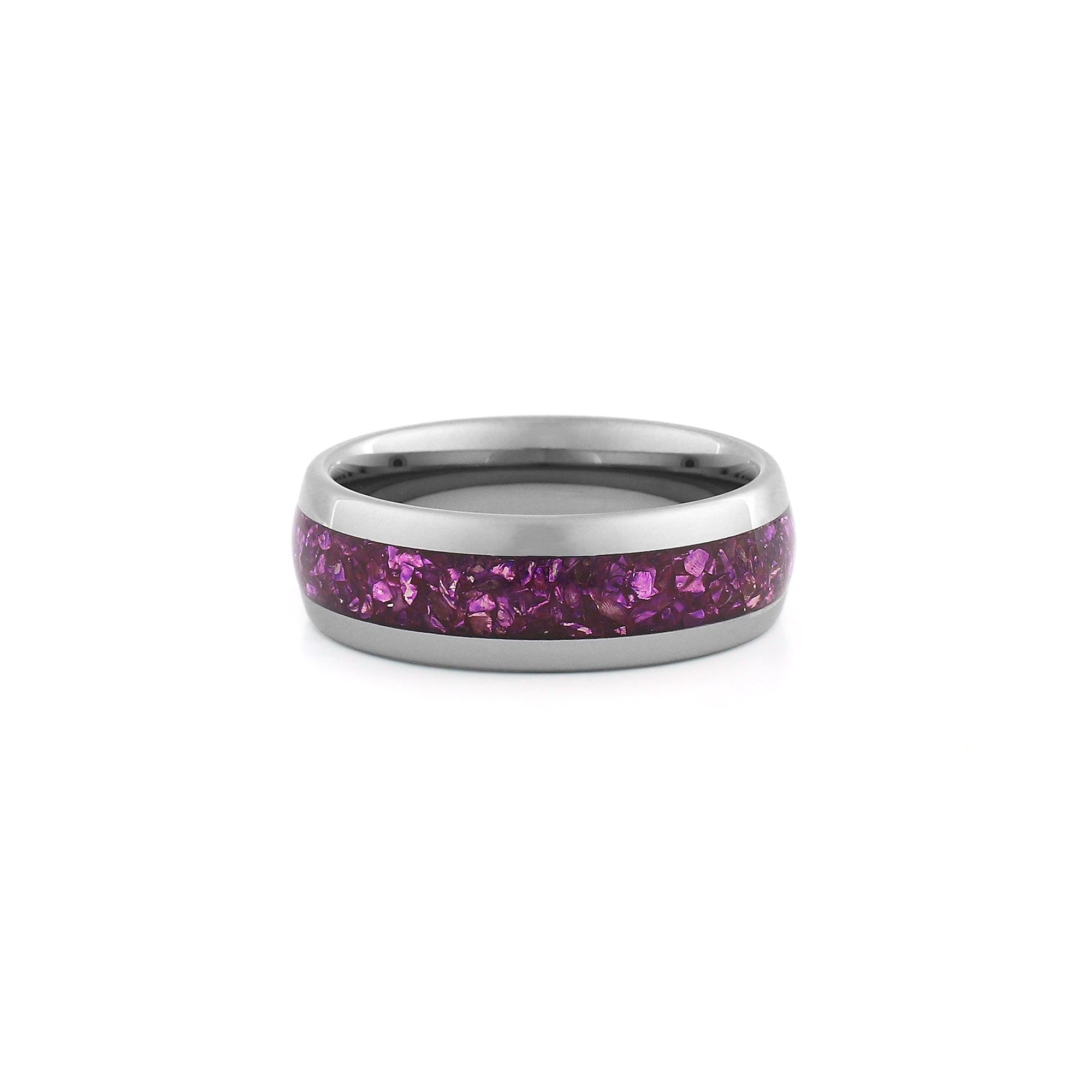 amethyst engagement ring purple stone