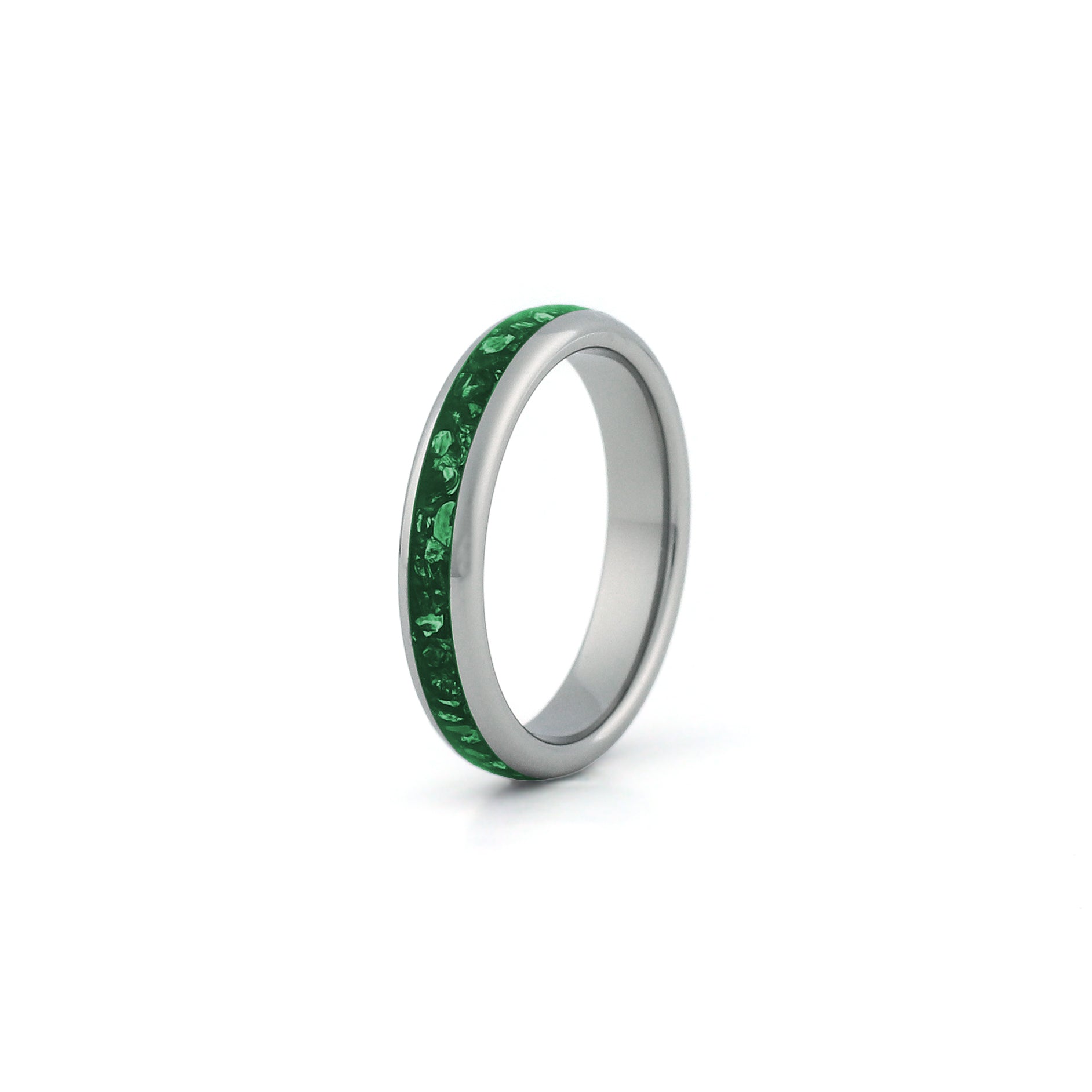 emerald couples wedding ring set