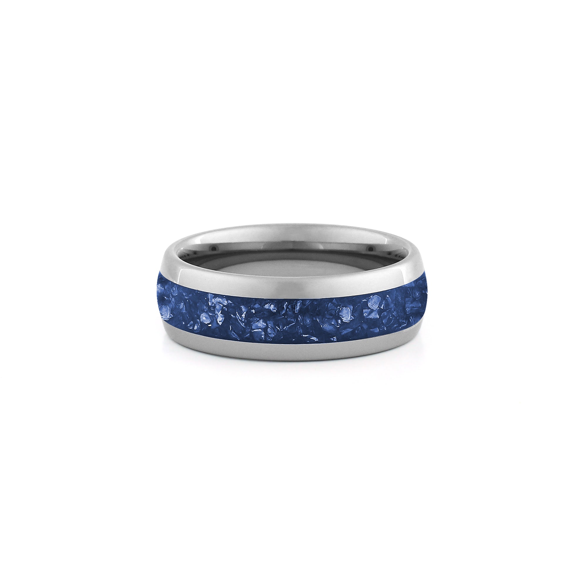 blue tungsten ring 8mm